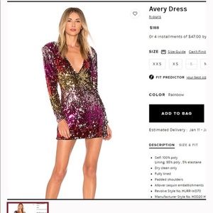 H:ours Avery Dress NWT